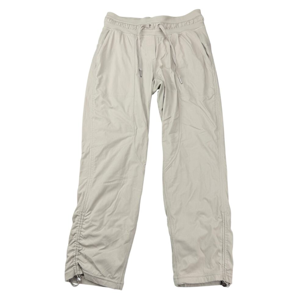 LULULEMON Dance Studio Mid-Rise Cropped Pant Size 4 Mojave Tan - Picture 5 of 11